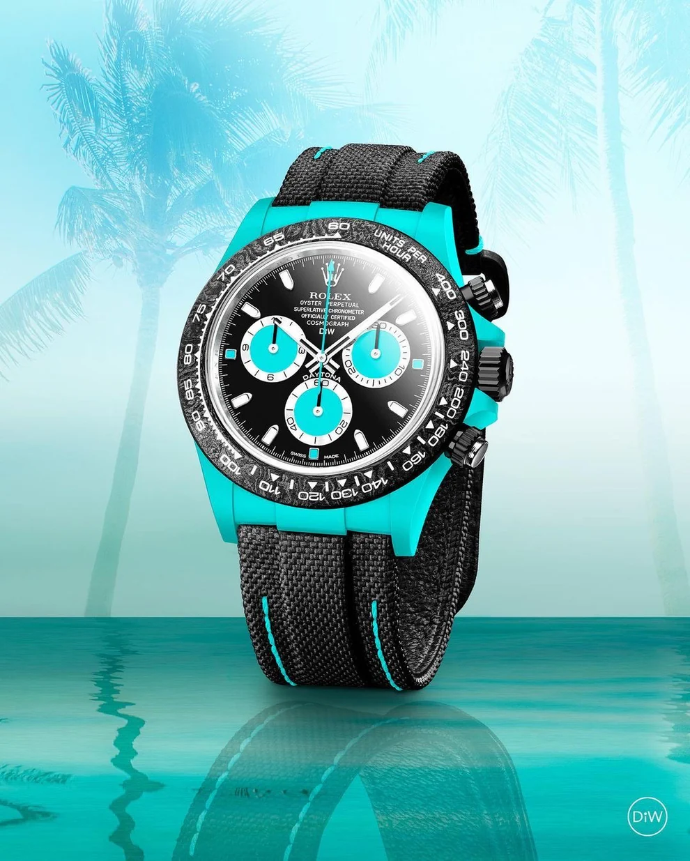 DiW Rolex Daytona CELESTE In Fiber