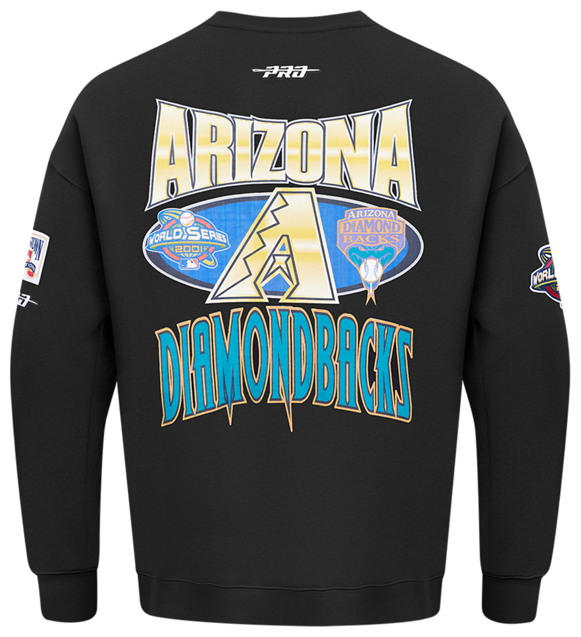 Pro Standard Diamondbacks Champs Drop Shoulder Crew