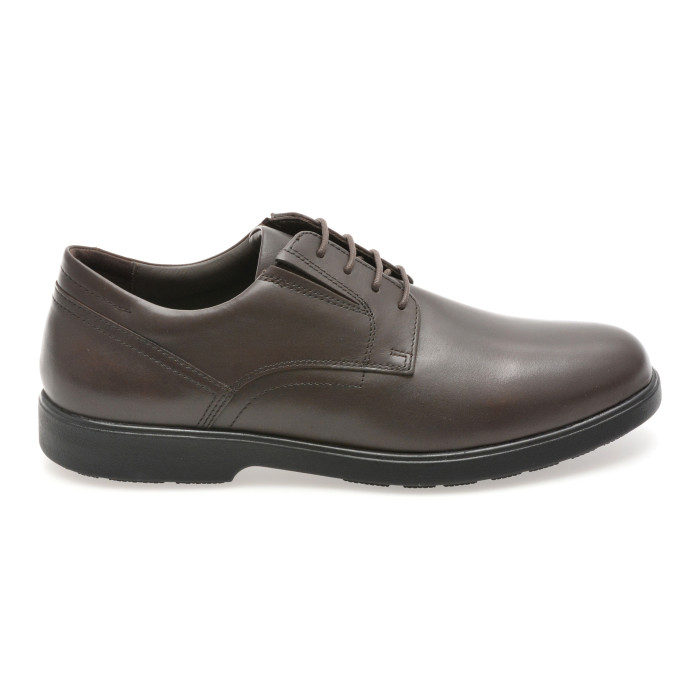 Pantofi GEOX maro, U35EMA, din piele naturala