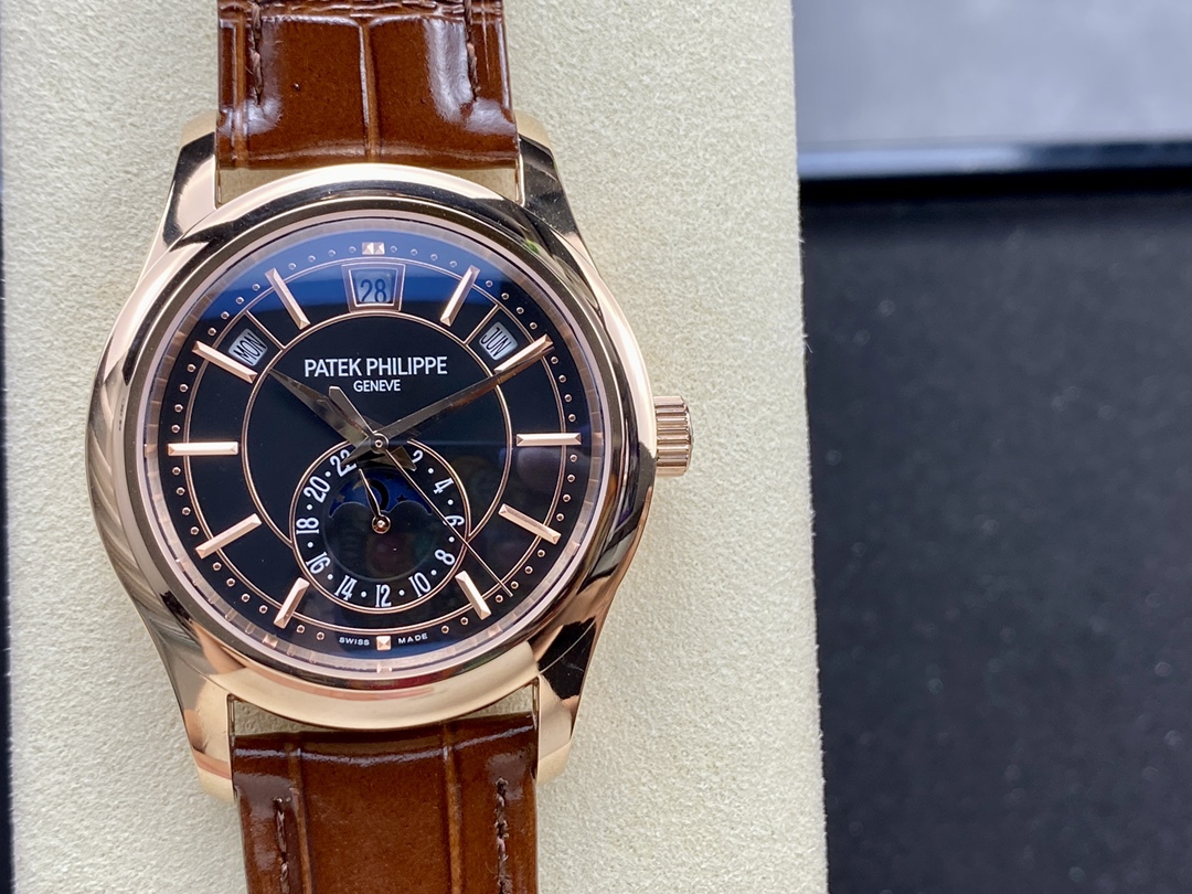 Replica Patek Philippe Complications Rose Gold 5205R 011 40mm Mens Watch