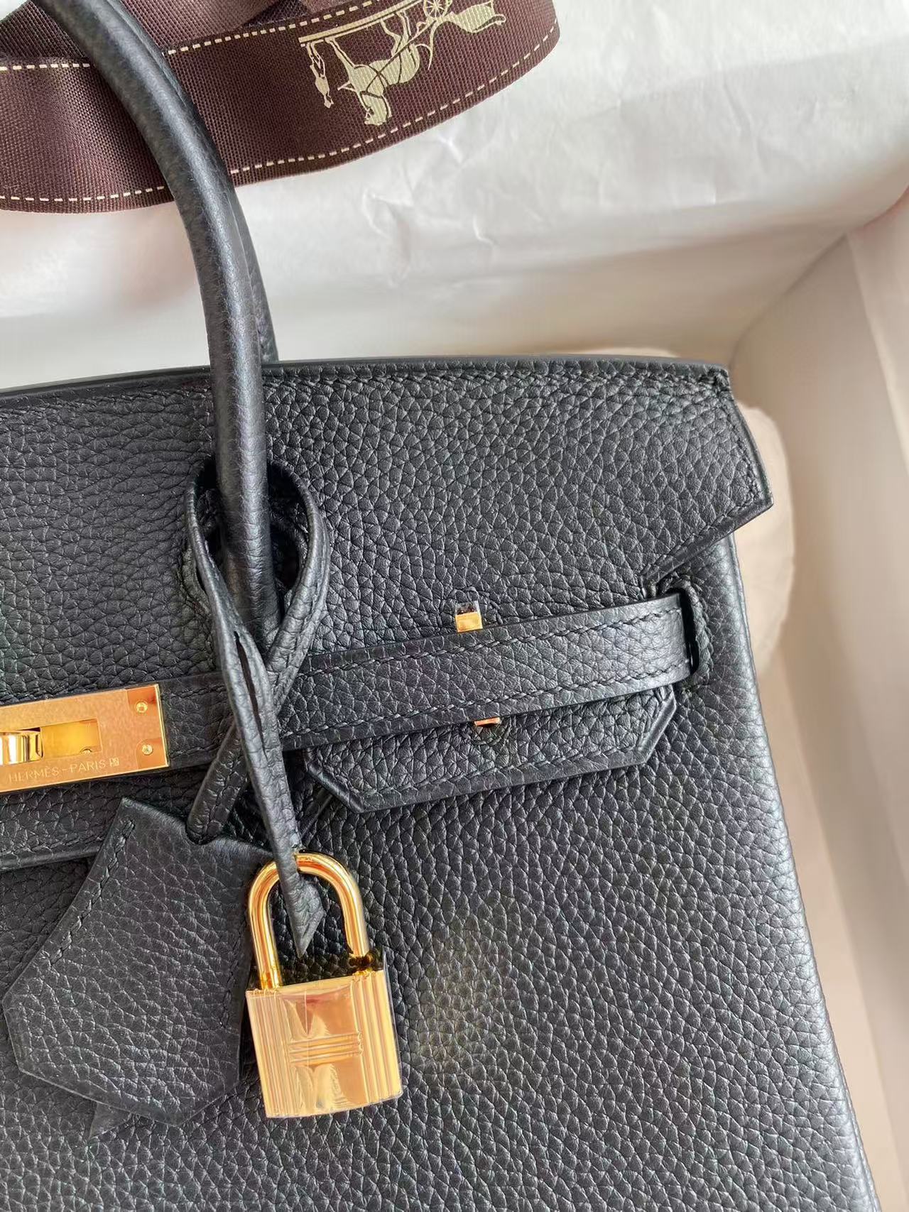 Hermes Birkin 25-35 TOGO customization
