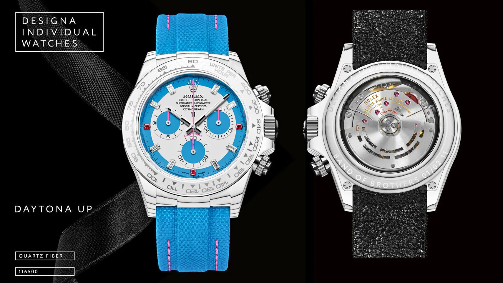 DiW Rolex Daytona CarboQuartz 