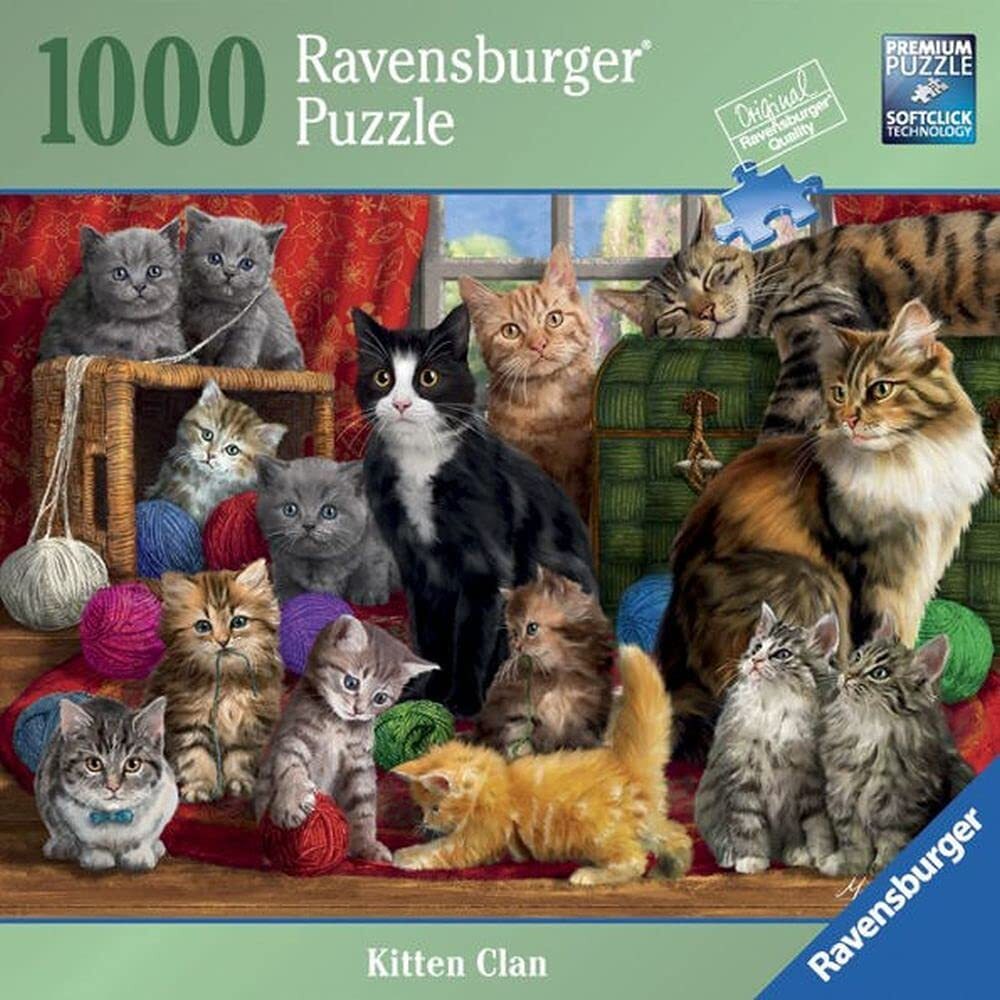Kitten Clan 1000 Piece Puzzle