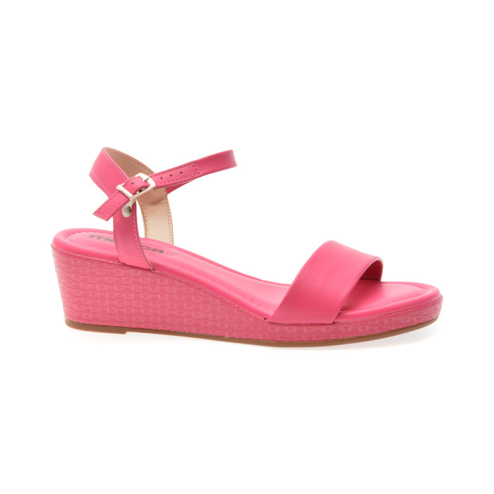Sandale MOLECA fucsia, 5512102, din piele ecologica