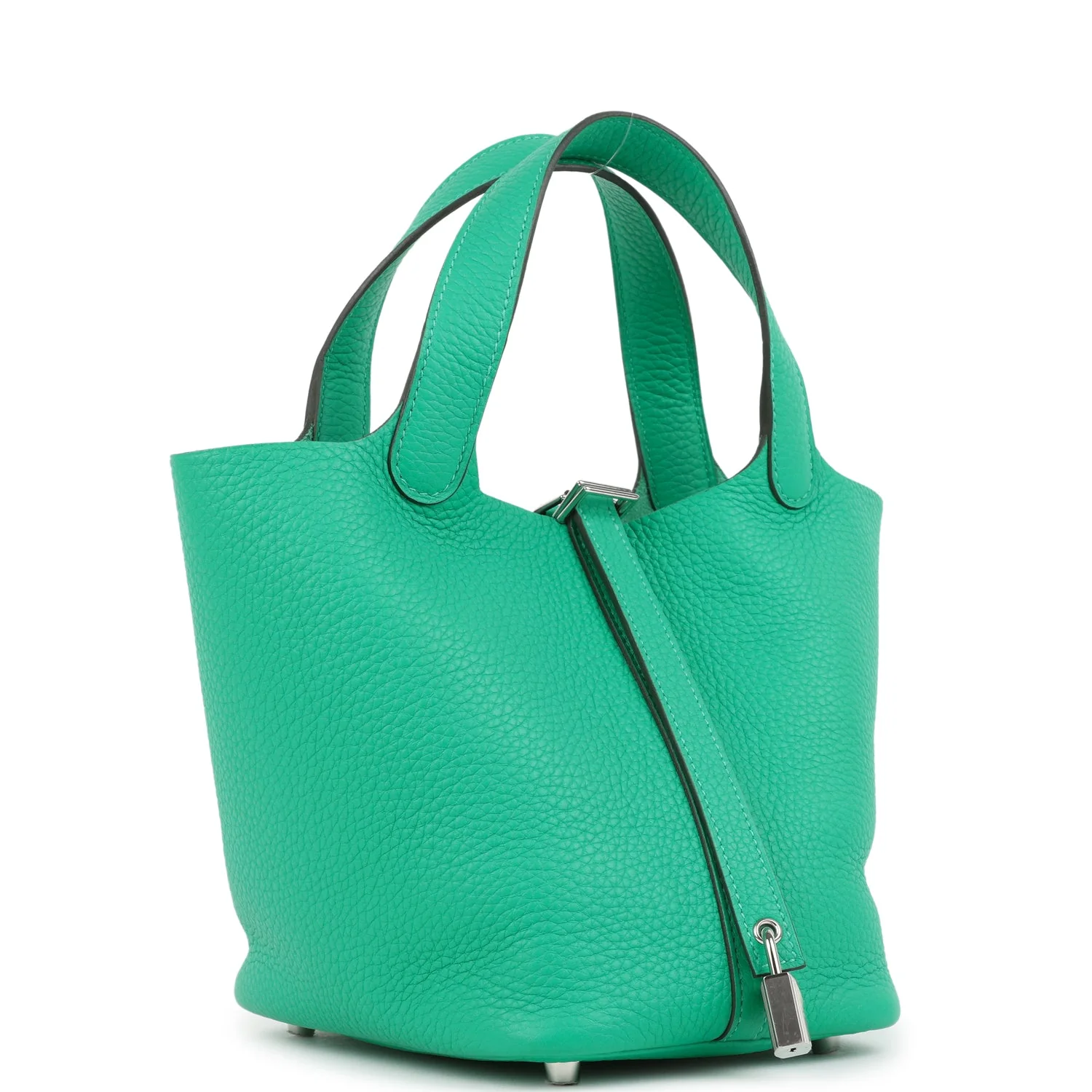 Hermes Picotin Lock 18 Menthe Clemence Palladium Hardware