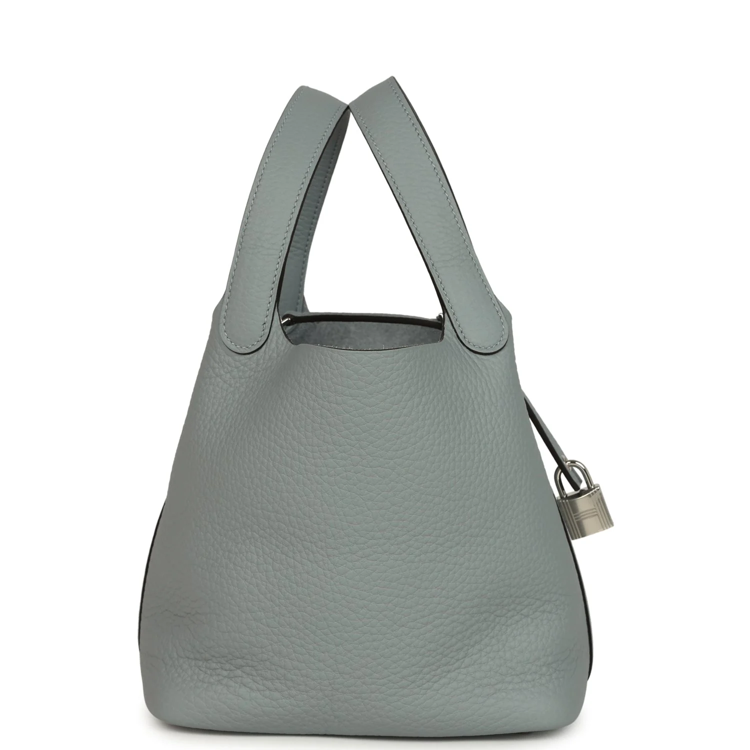 Hermes Picotin Lock 18 Gris Pantin Clemence Palladium Hardware