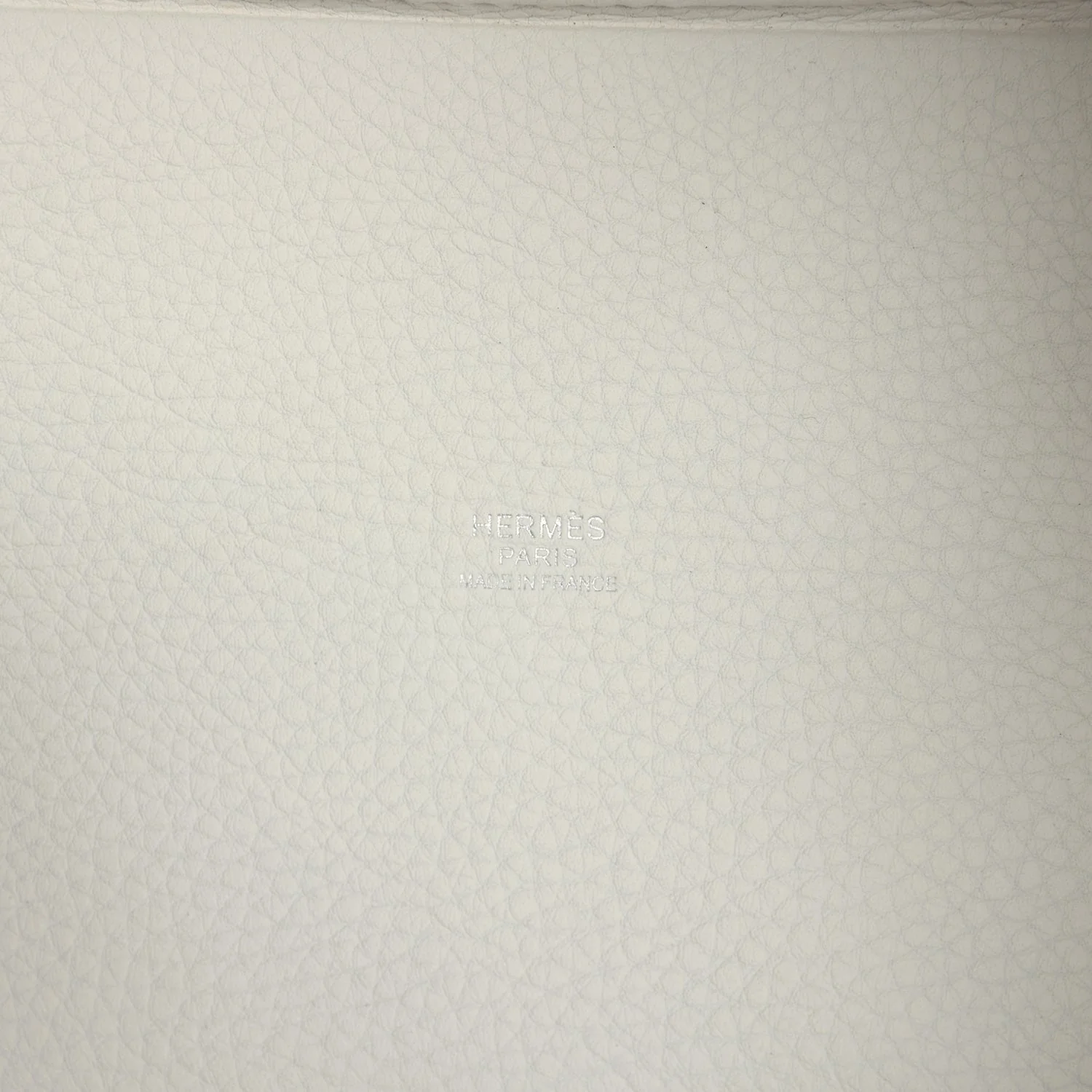 Hermes Picotin Lock 18 New White Clemence Palladium Hardware