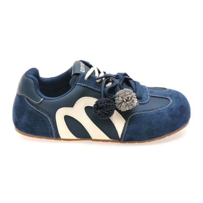 Pantofi sport GRYXX bleumarin, 1111, din piele naturala