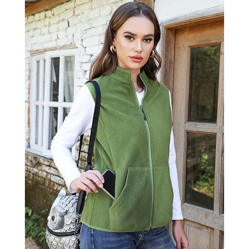 Women's 6-Pocket Fleece Vest