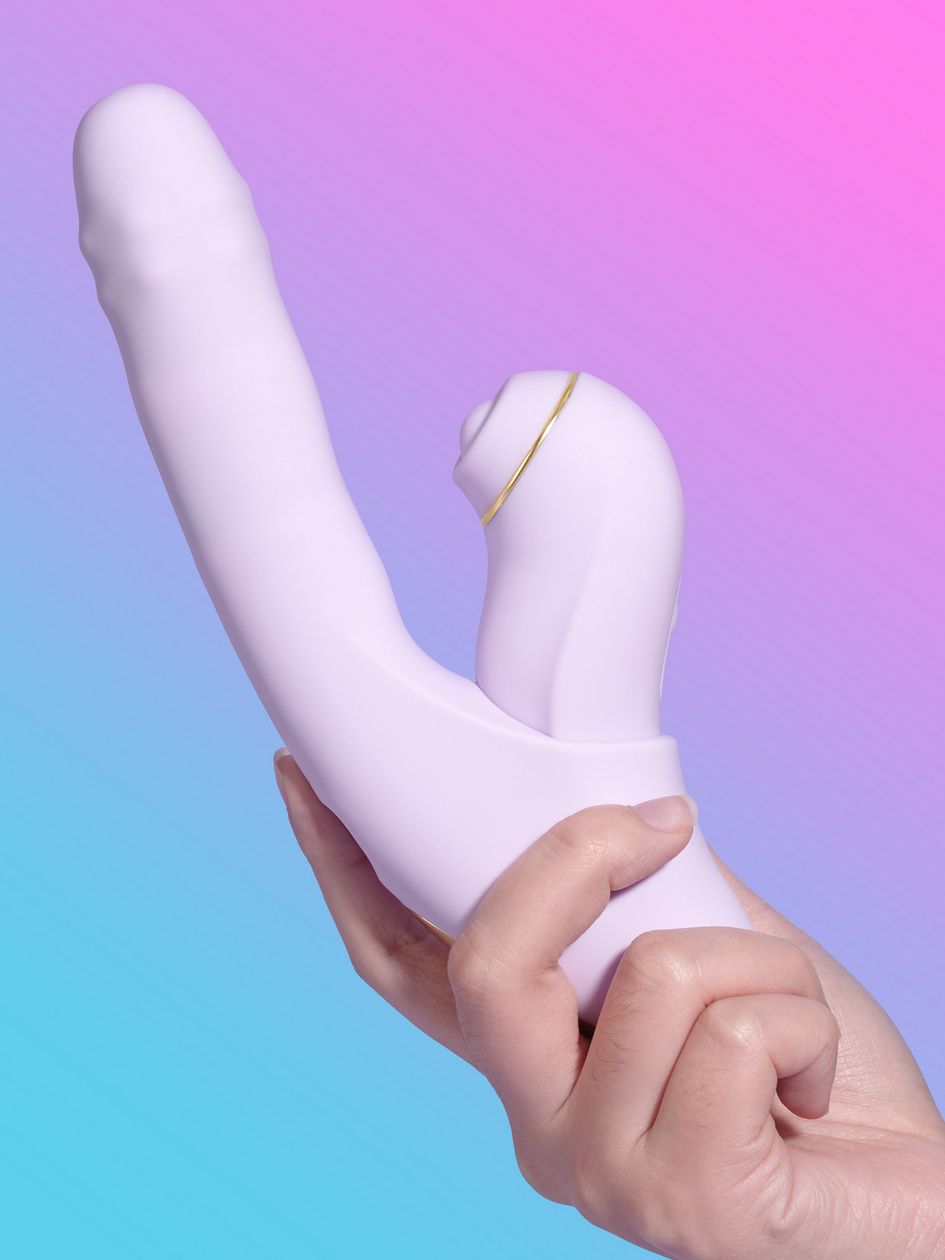 Svakom DuoGlow App Controlled All in 1 Rabbit Vibrator