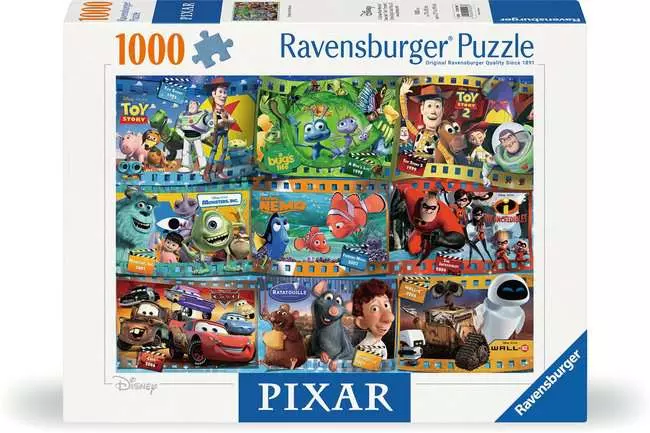 Jigsaw Puzzle Disney Pixar Collection: Disney-Pixar Movies - 1000 Pieces Puzzle