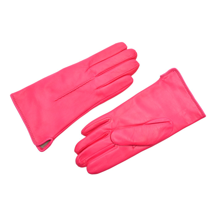 Manusi EPICA fucsia, D56, din piele naturala
