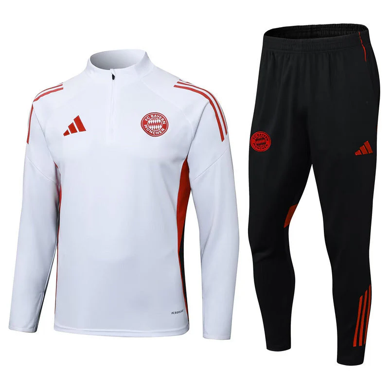 Bayern Munich Training White Tracksuit 25/26