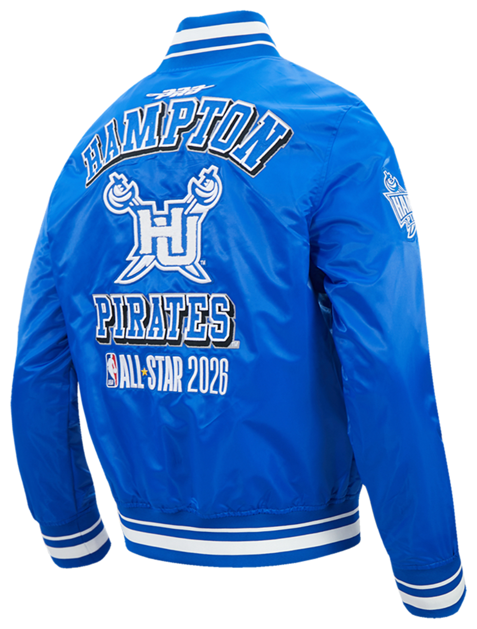 Pro Standard College HBCU Rib Satin Jacket