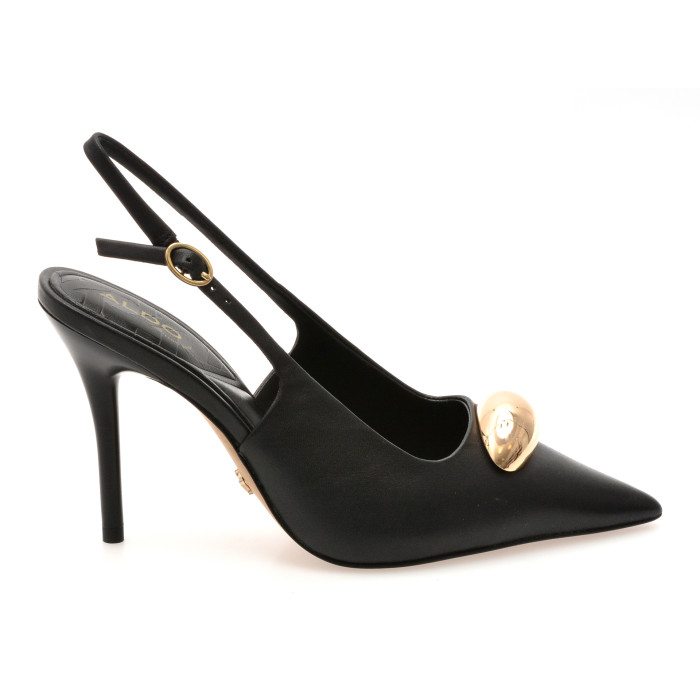 Pantofi eleganti ALDO negri, CAMBERLEY 007, din piele naturala