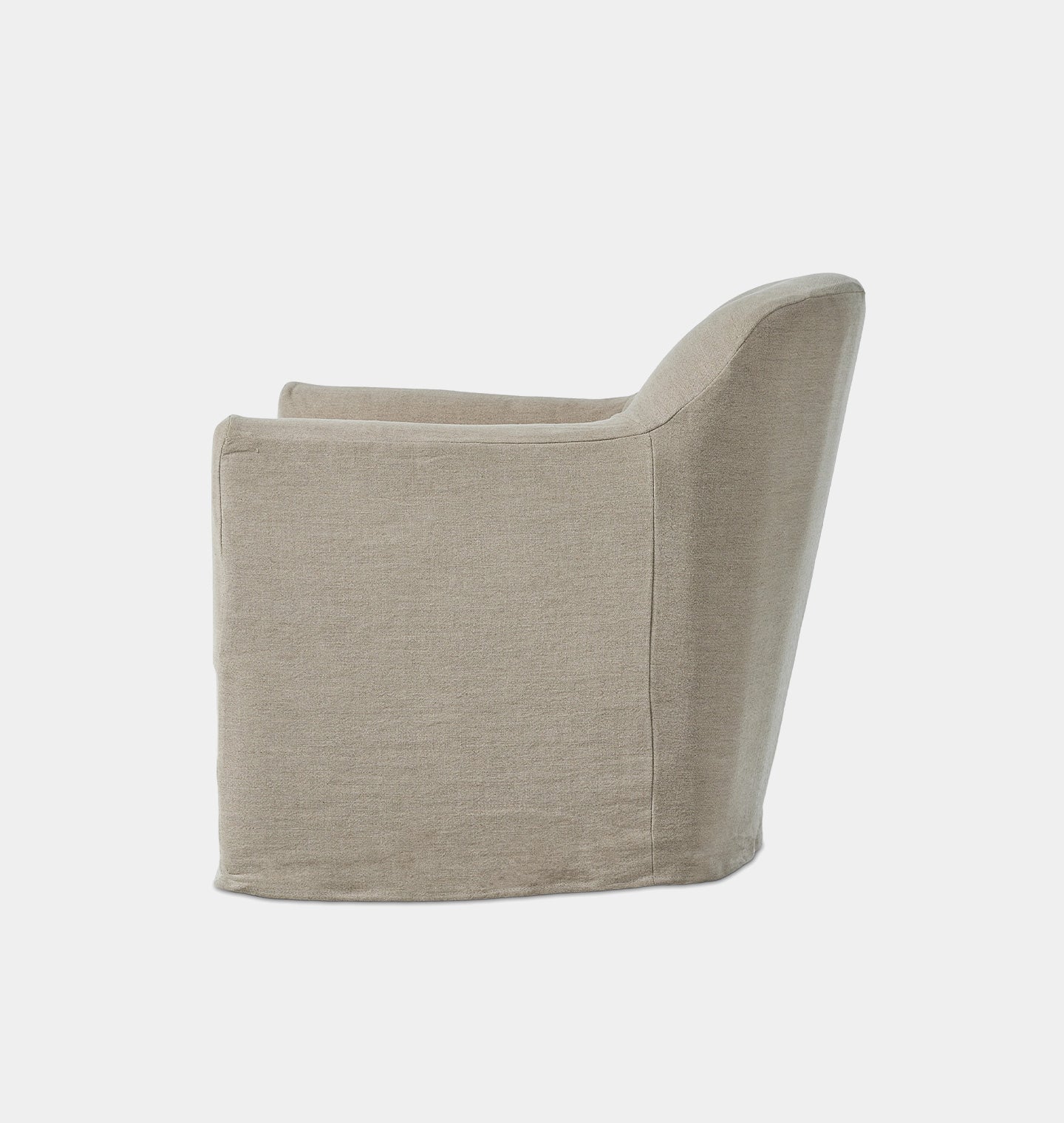 Lowell Slipcover Swivel Chair