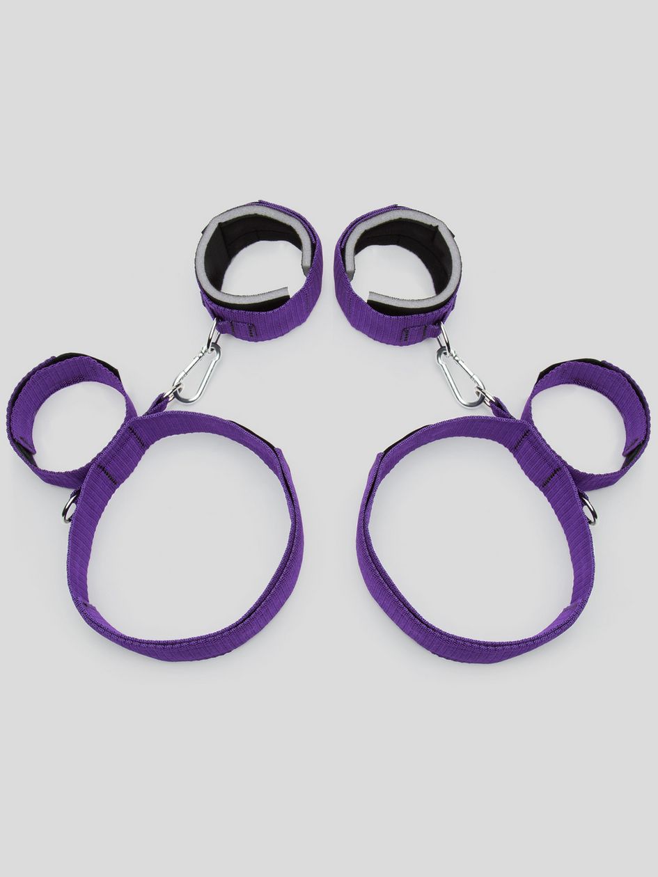 Purple Reins Thigh, Wrist and Ankle Restraint