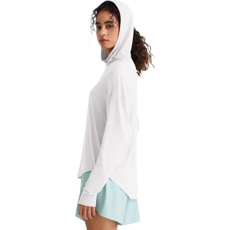 AURETOP Lightbreeze UPF 50+ UV Long Sleeve Workout Shirts for Women