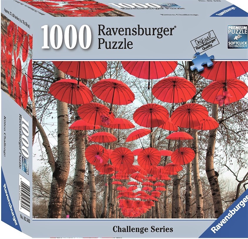 Challenge Series Umbrella 1000 Piece Puzzle