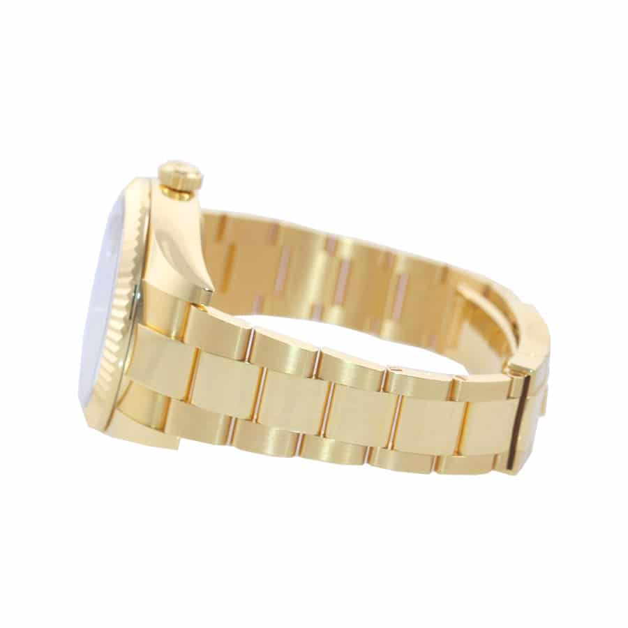 Rolex Sky-Dweller Yellow Gold Fluted Bezel Replica