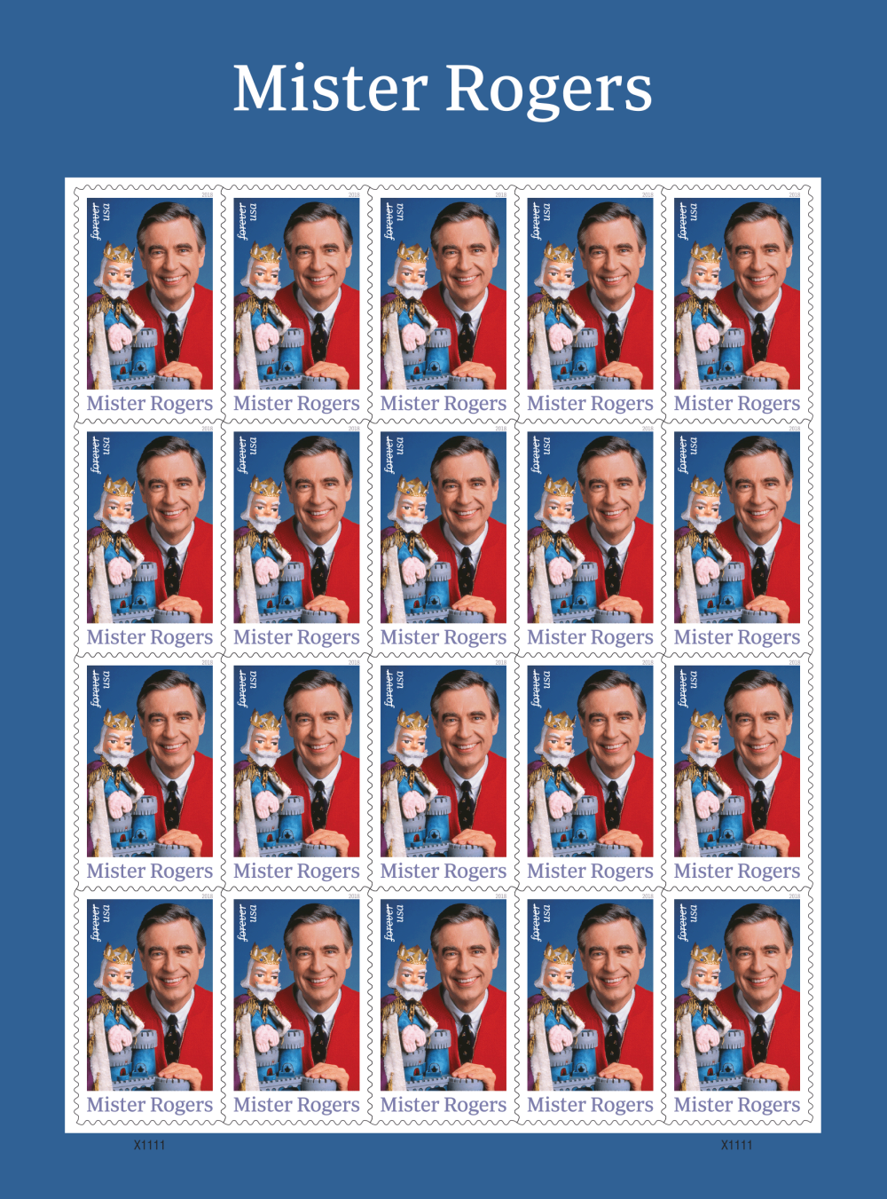 Mister Rogers Stamps 2026