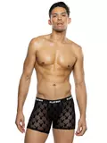 Playboy Black Burnout Bunny Boxers