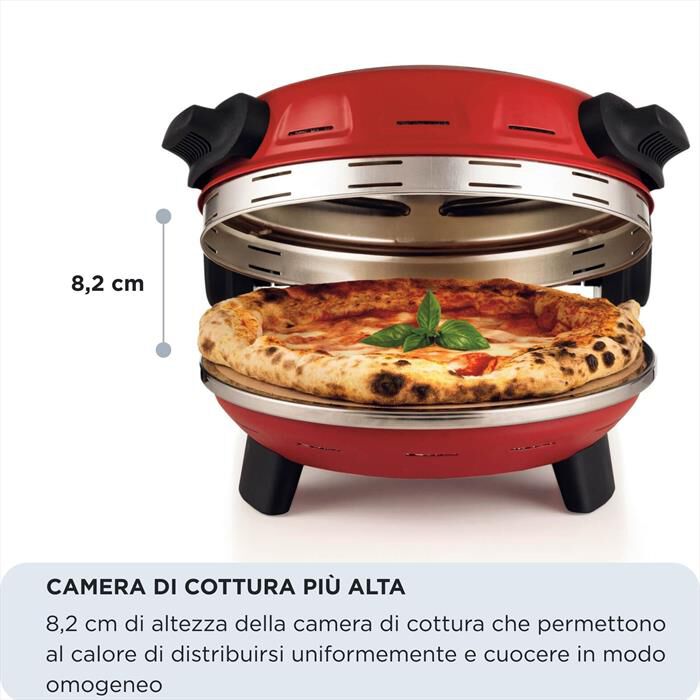ARIETE - 934 PIZZERIA GOURMET FORNO PIZZA 1500W-Rosso