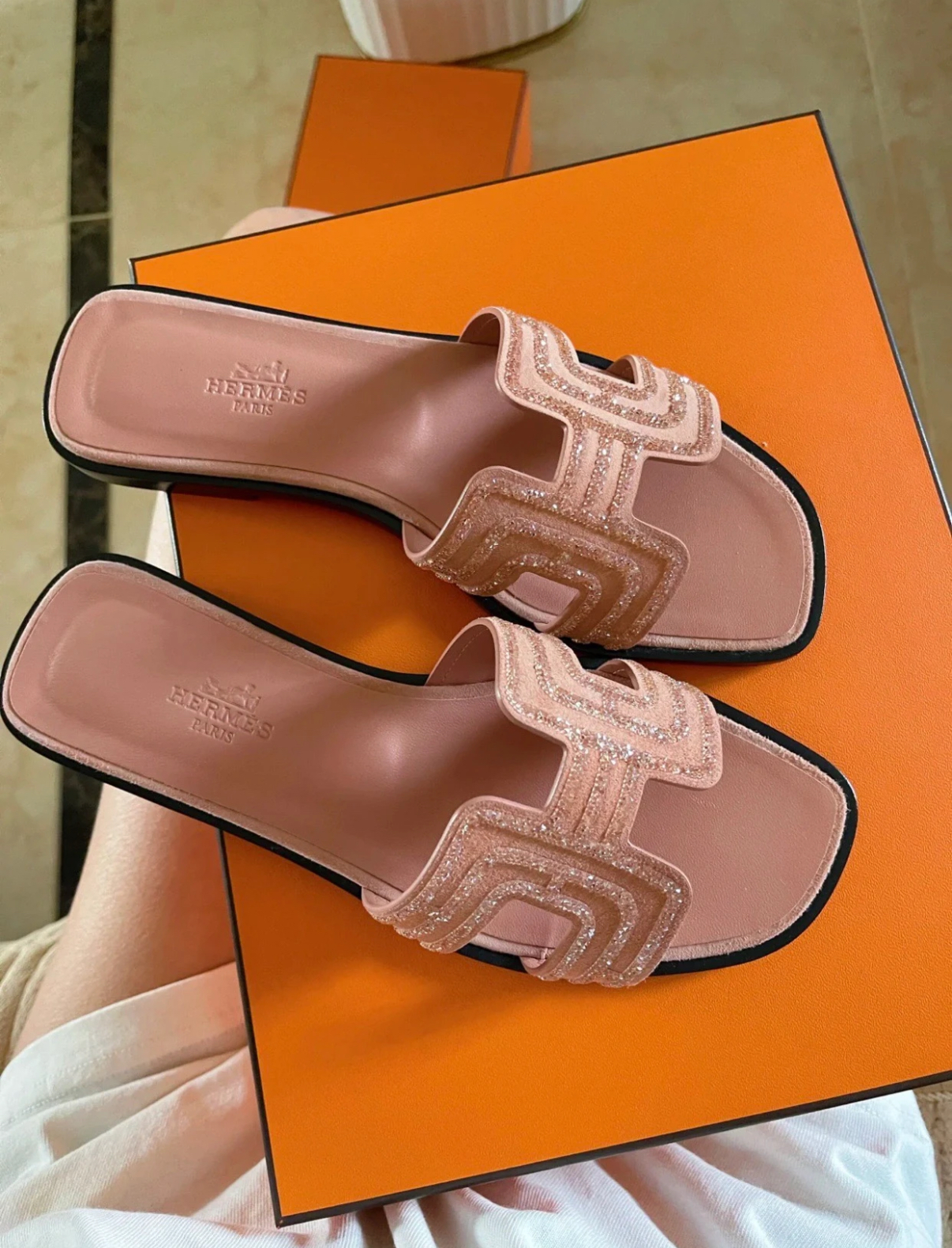 Hermès women's sandals custom