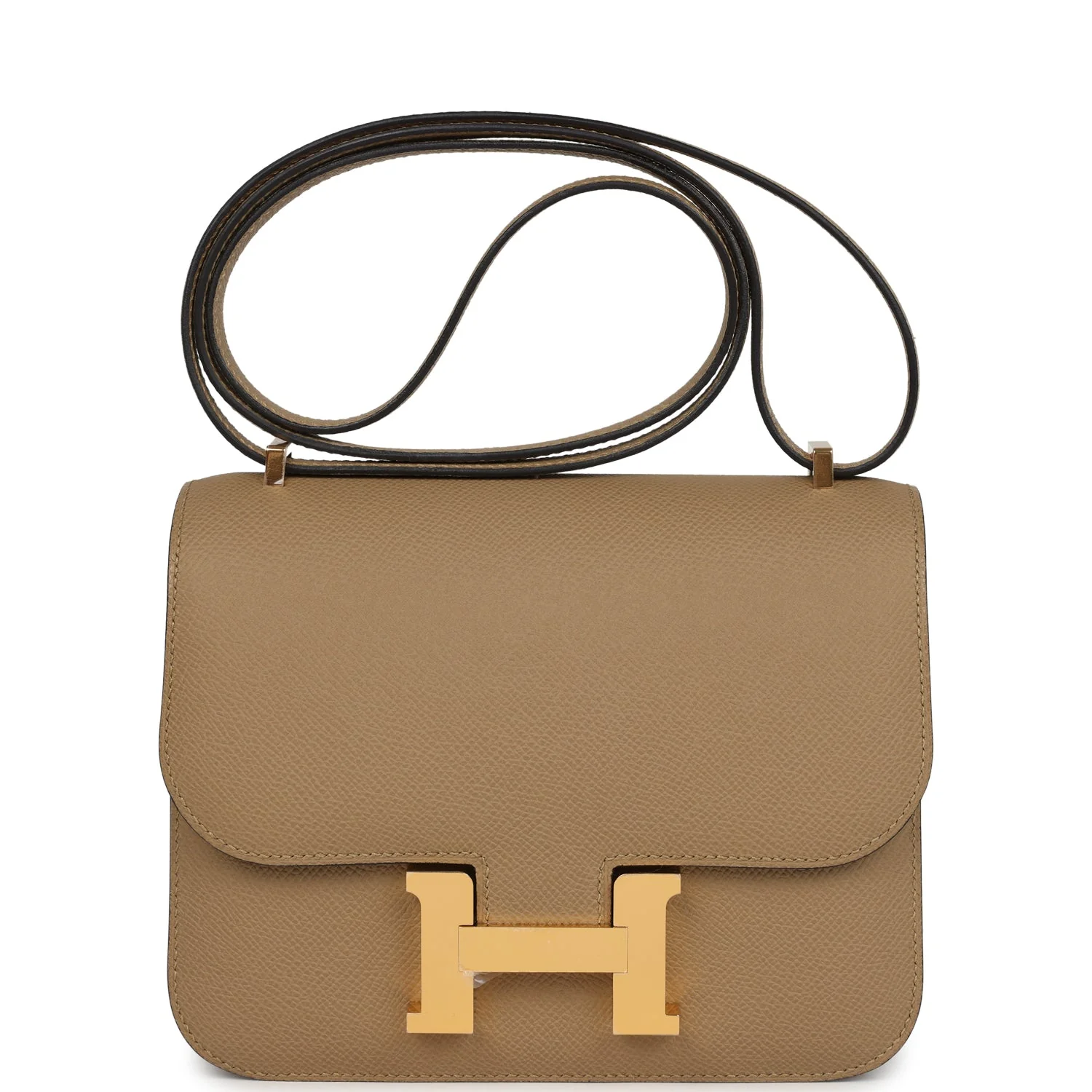 Hermes Constance 18 Poussiere Epsom Gold Hardware