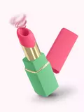 Womanizer Beauty Green and Pink Lipstick Clitoral Stimulator