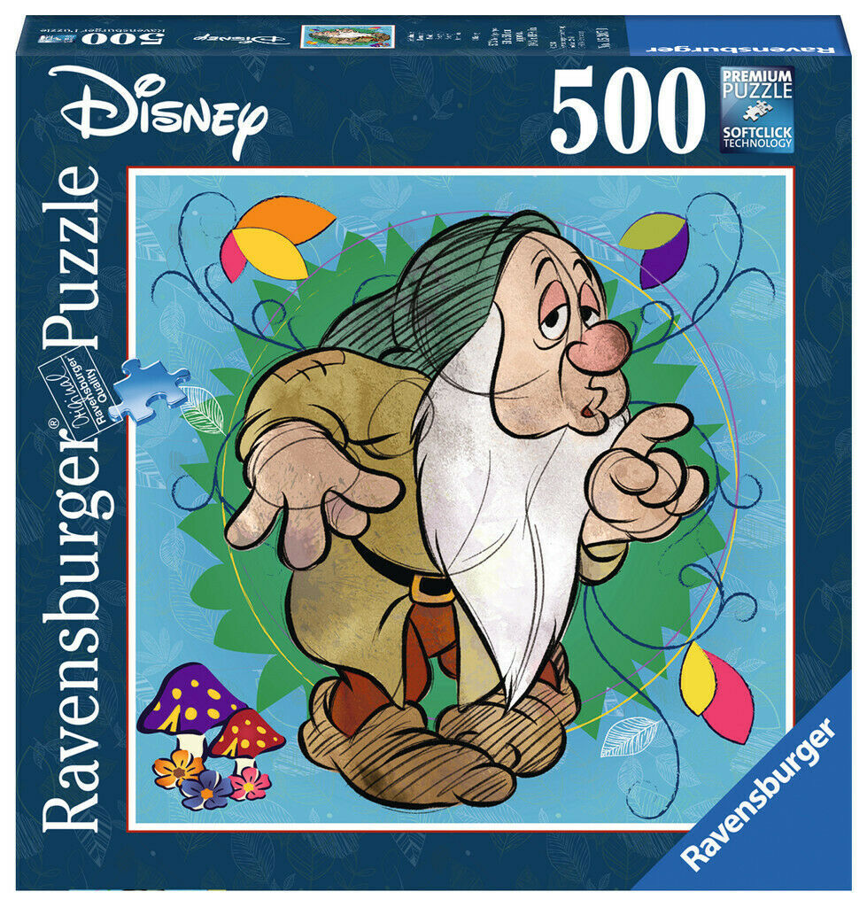 The Seven Dwarfs: Sleepy  500 Piece Puzzle