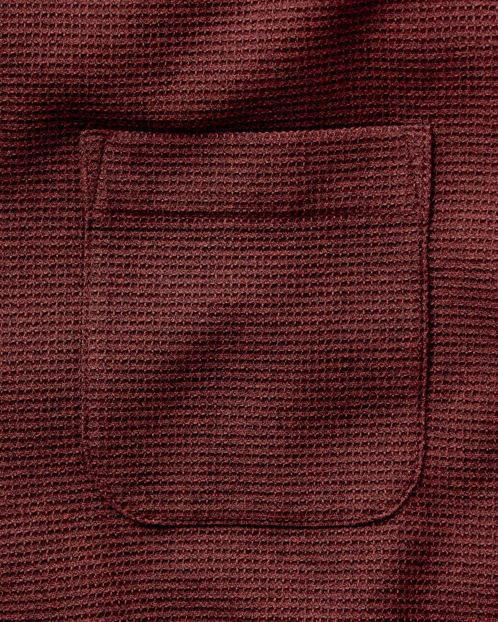 The Jack in Burgundy Waffle