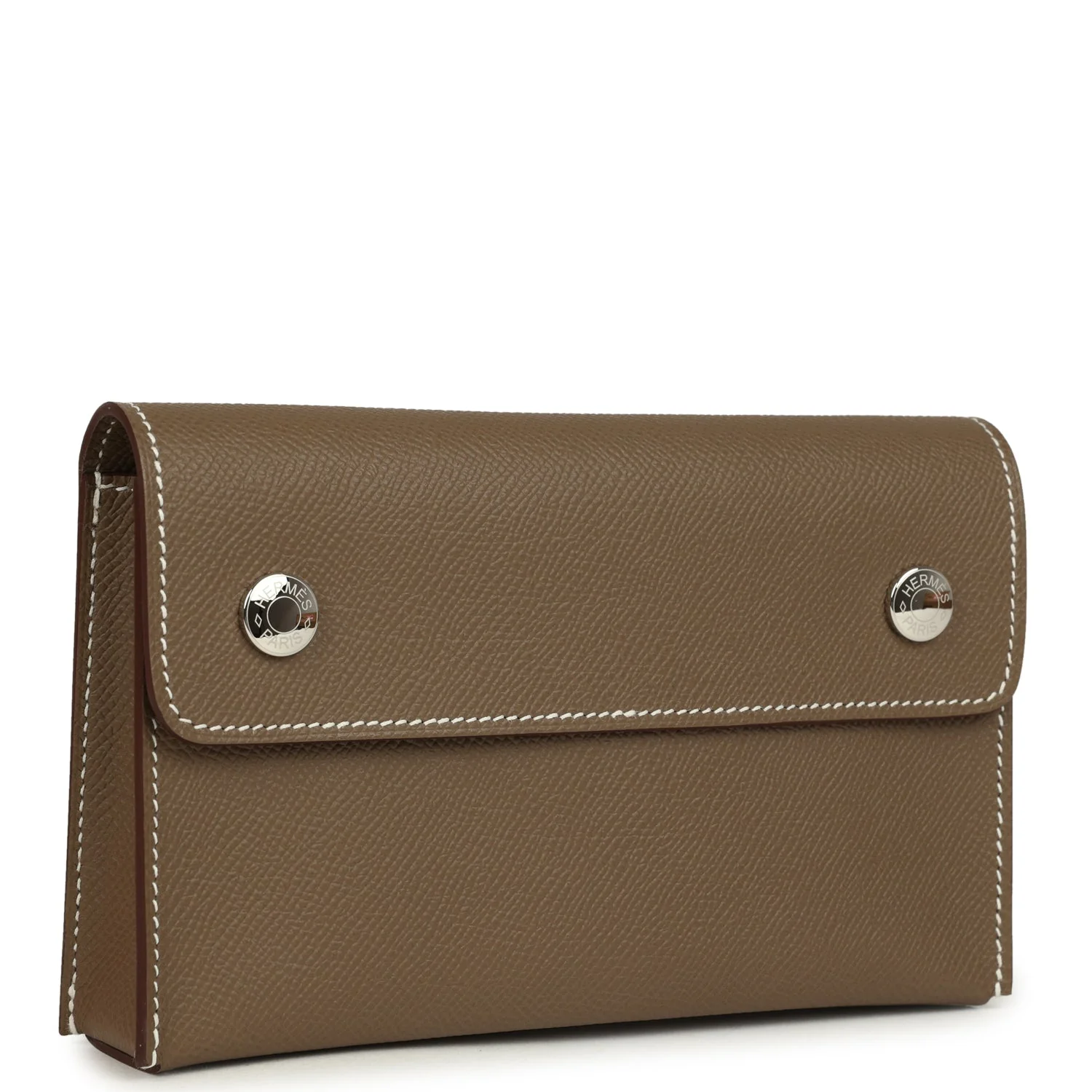 Hermes Hermesnap Wallet Etoupe Epsom Palladium Hardware