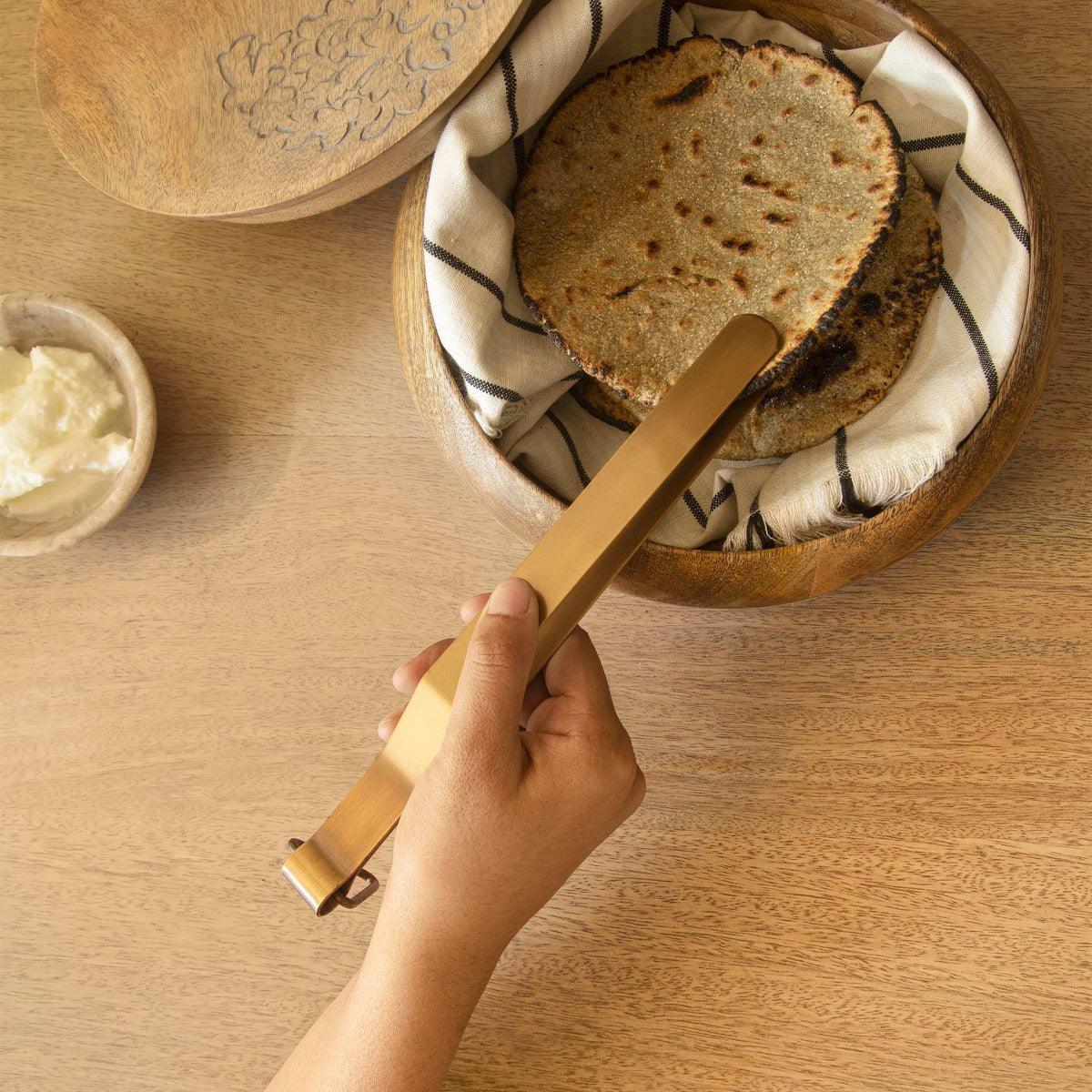 Brass Roti Tong