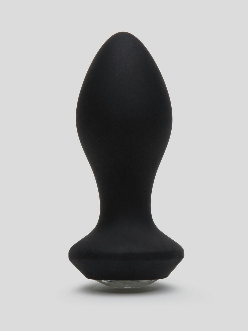 Power Gem Rechargeable Vibrating Silicone Butt Plug 3 Inch