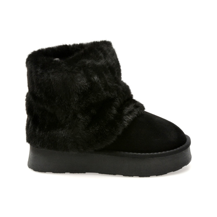 Ghete GRYXX negre, 239093, din piele intoarsa