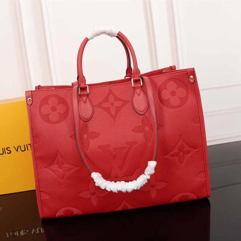 Louis Vuitton Onthego Gm-M45320 41Cm Blk/Blue/Red