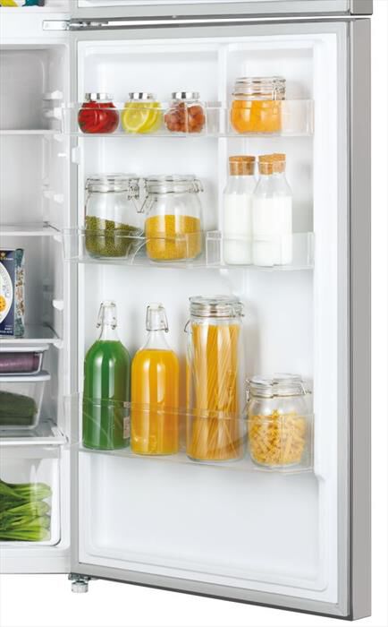 CANDY - Frigorifero 2 porte CDG5T717ES Classe E 410 lt-Argento