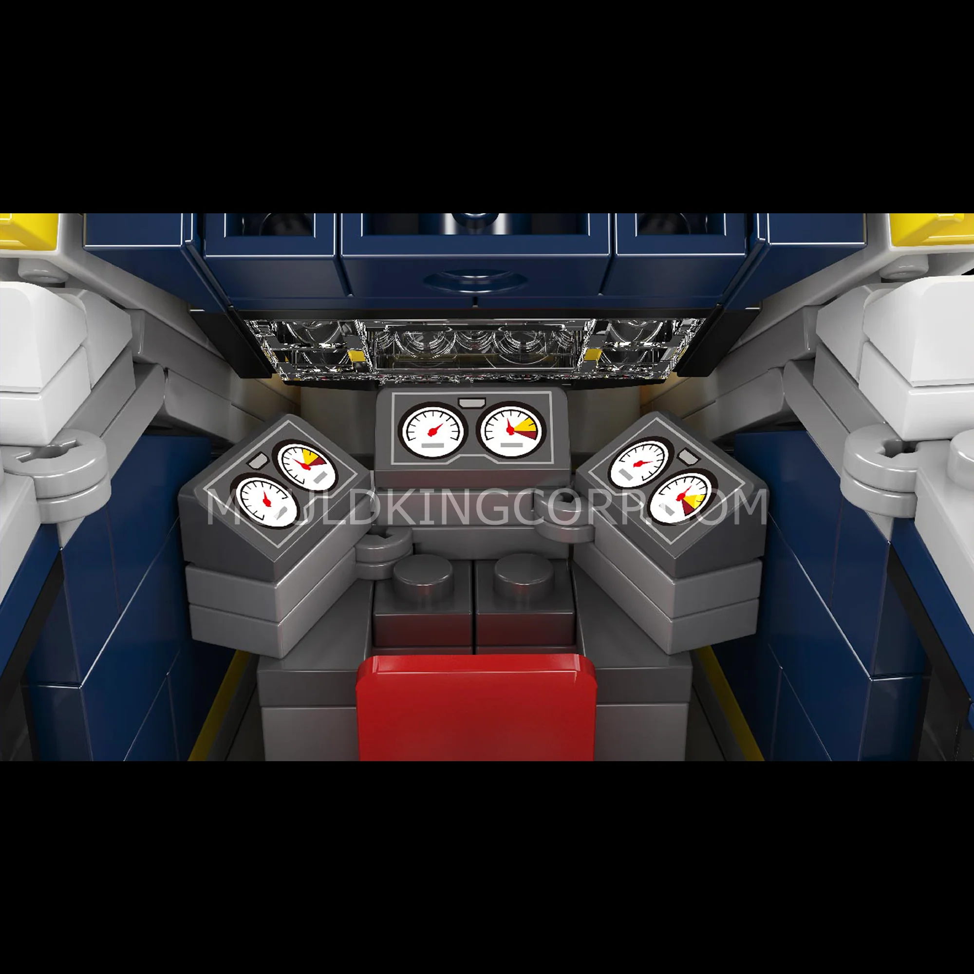 Mould King 12016 Eurostar E320 High-Speed Train Building Set | 1,948 Pcs