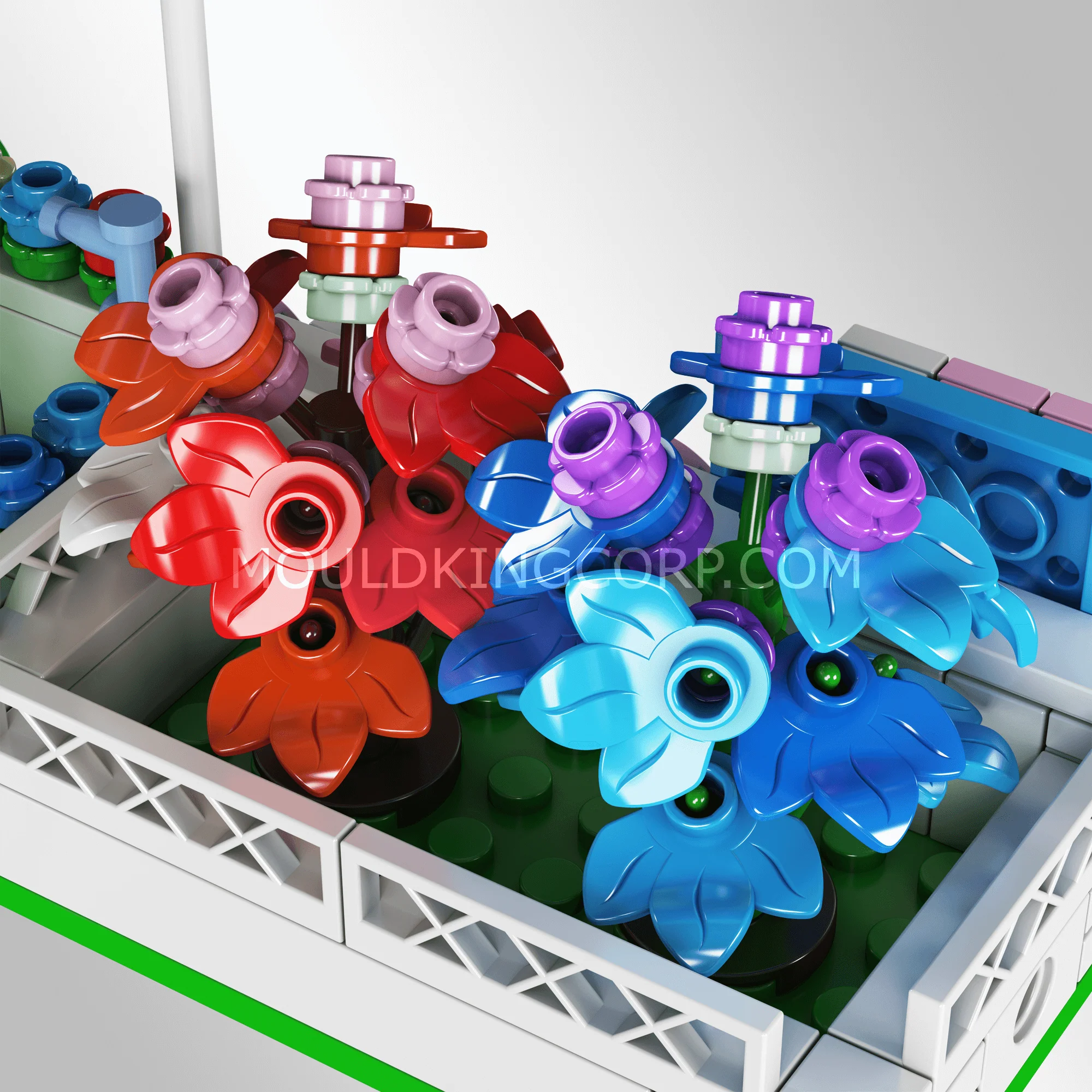 Mould King 24032 Flower Shop Buidling Toy Set | 261 Pcs