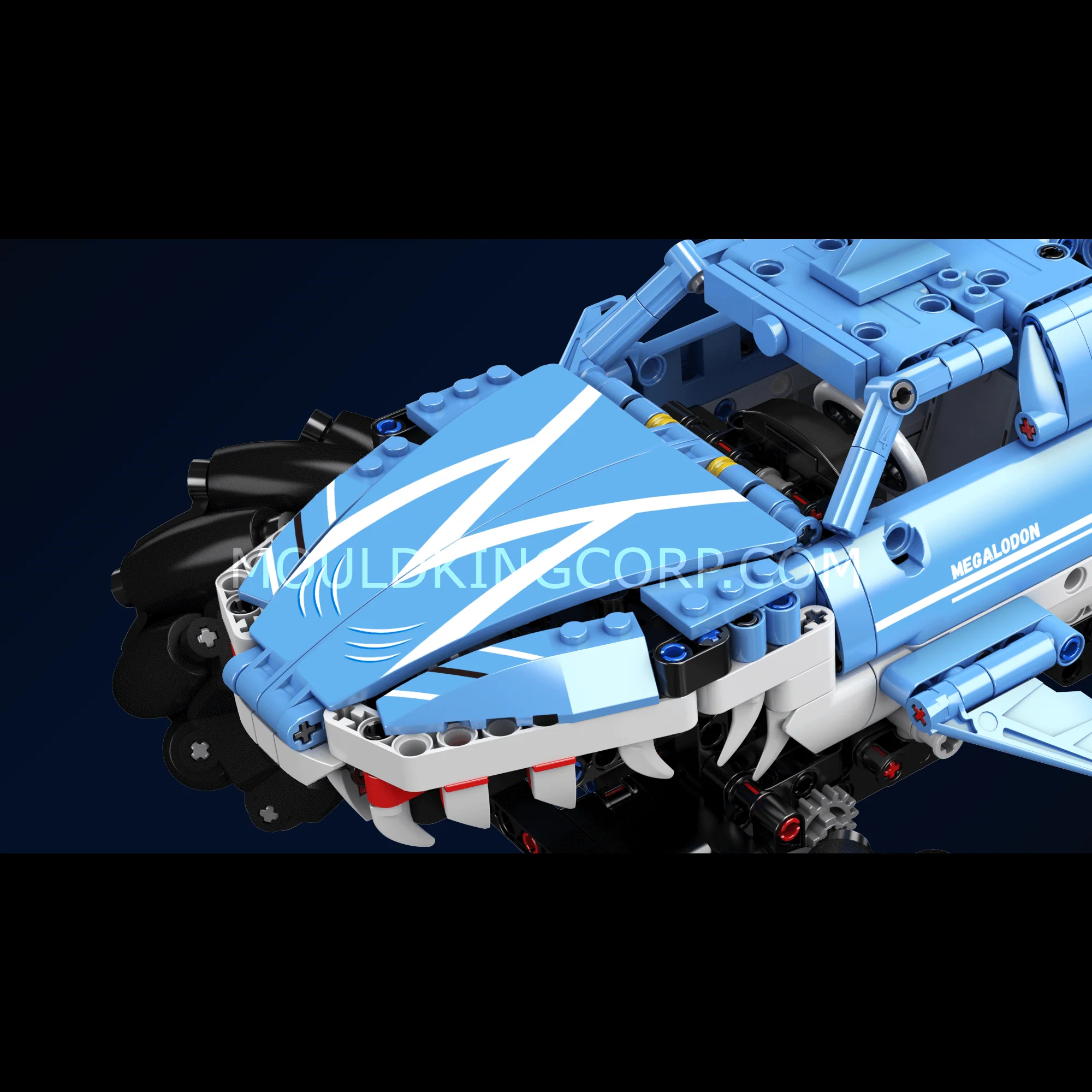 Mould King 18032 Remote Controlled Monster Truck Megalodon Building Set | 786 Pcs