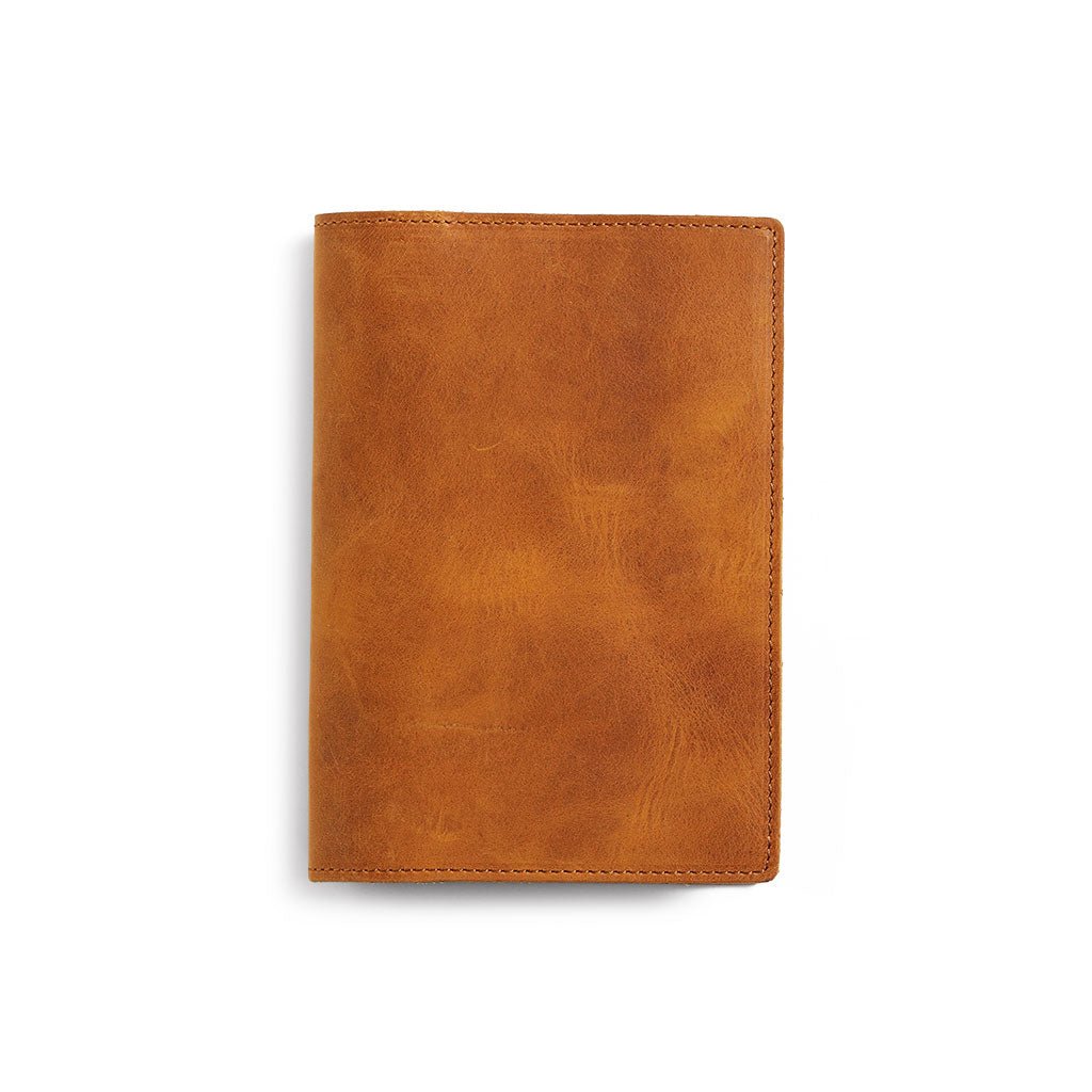 Slim Leather Notebook Cover – A6