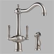 Brizo 62136LF-SS Tresa Two Handle Kitchen Faucet with Spray Stainless