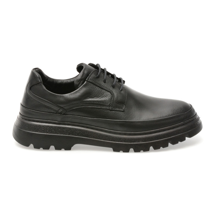 Pantofi GRYXX negri, M15670, din piele naturala