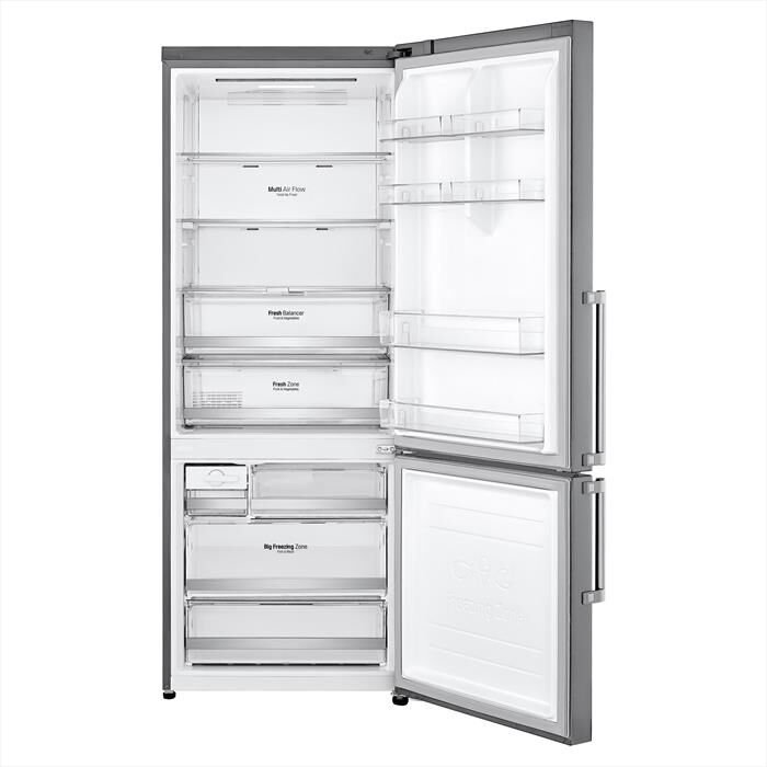 LG - Frigorifero combinato GBB567PZCMB Classe E 500lt-Stainless steel