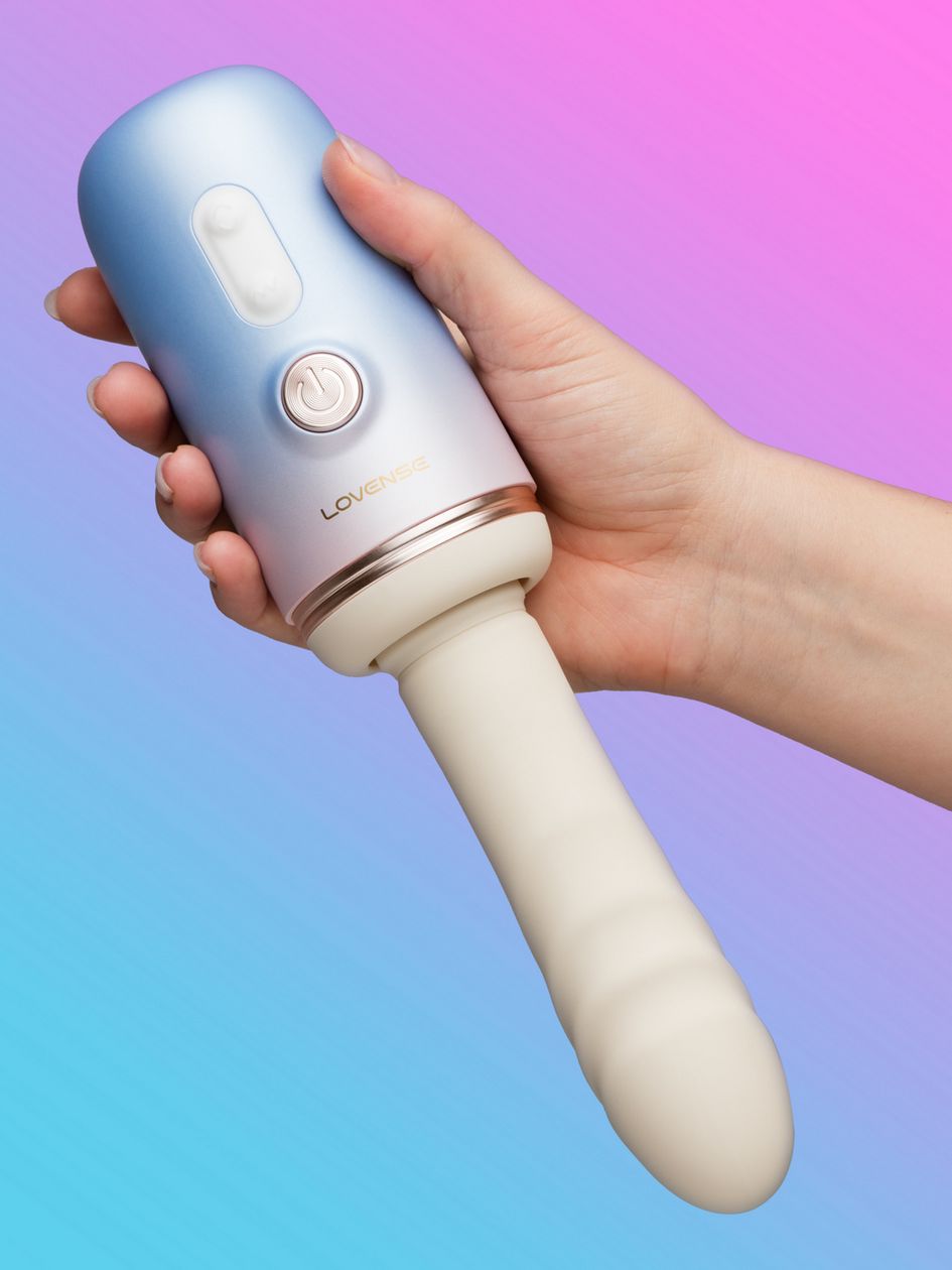 Lovense Spinel App Control Compact Warming Sex Machine