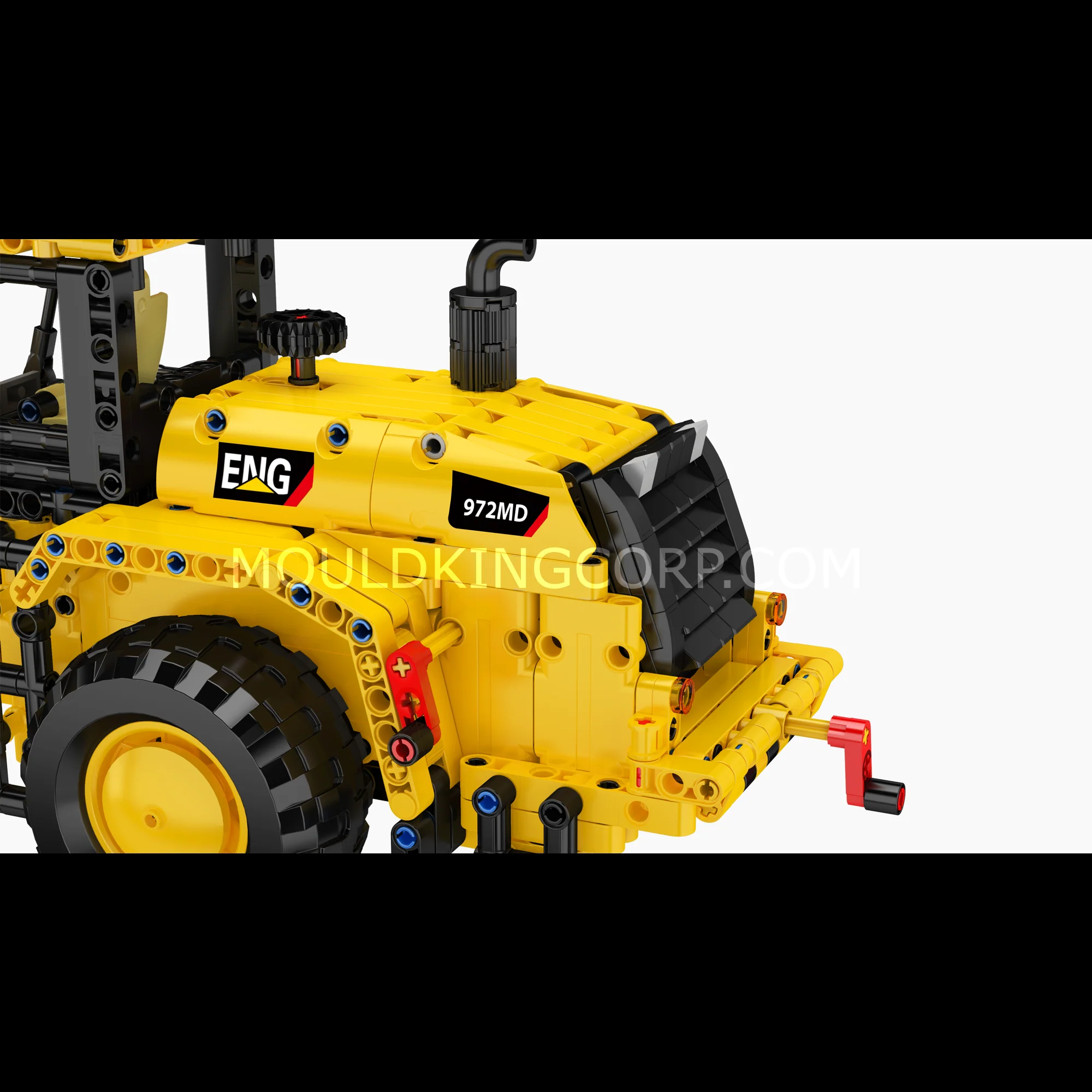 Mould King 17084 972M Wheel Loader Building Set | 910 Pcs