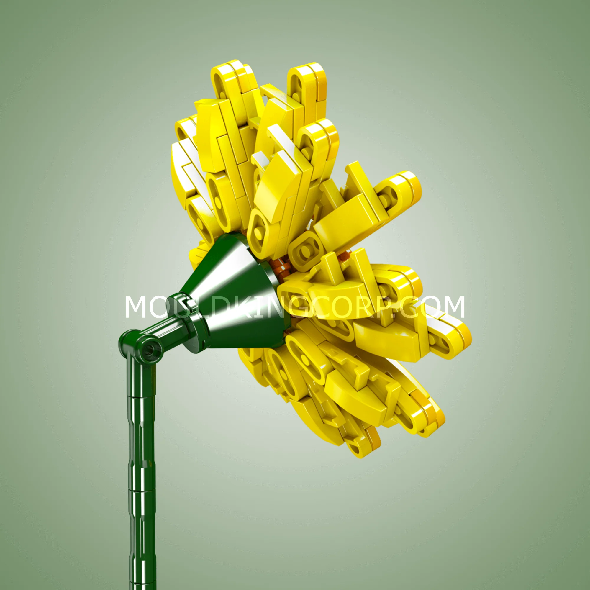 Mould King 24003 Barberton Daisy Flower Building Kit | 180 PCS