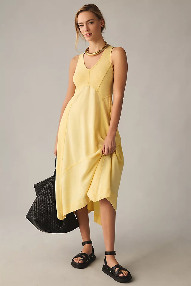 Persephone Midi Dress PINEAPPLE