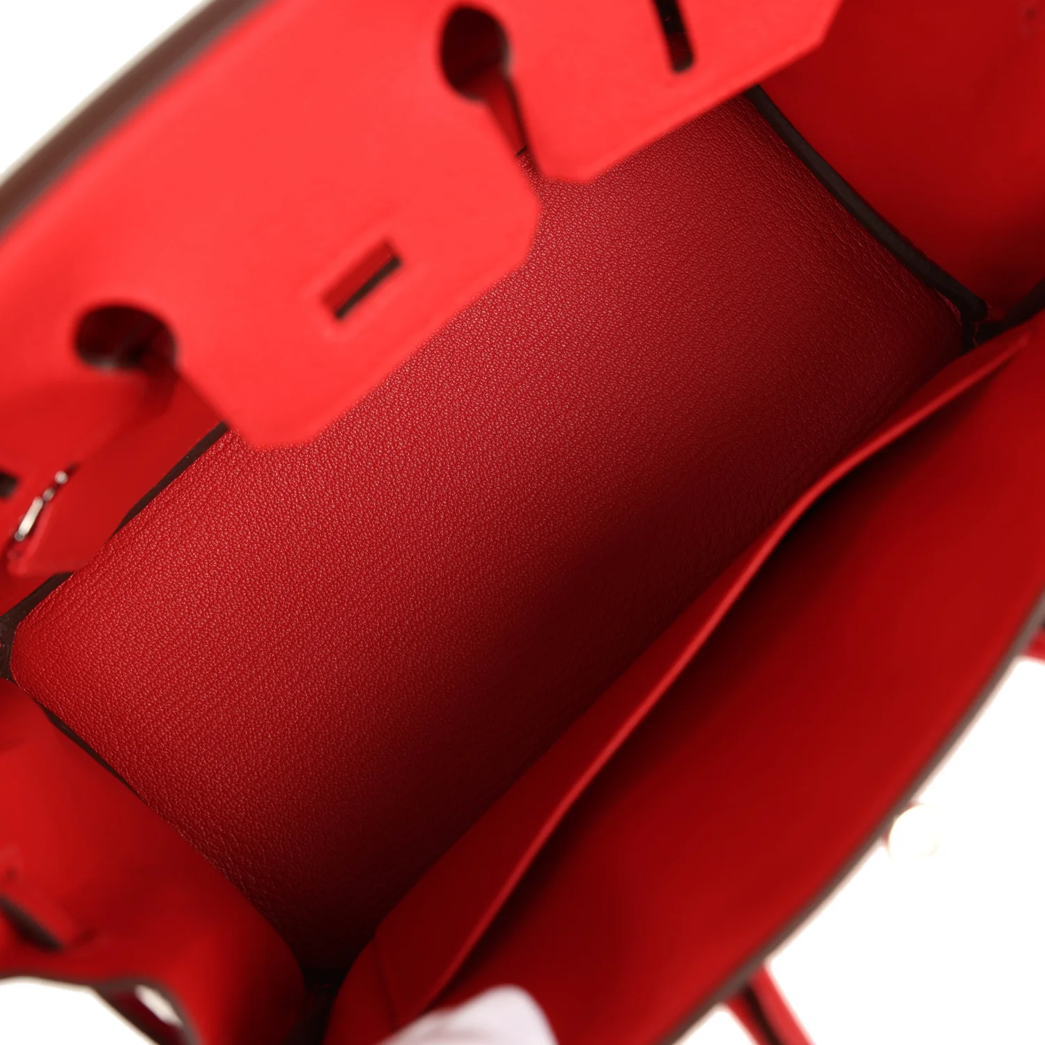 Hermes Birkin 25 Rouge Radieux Togo Palladium Hardware